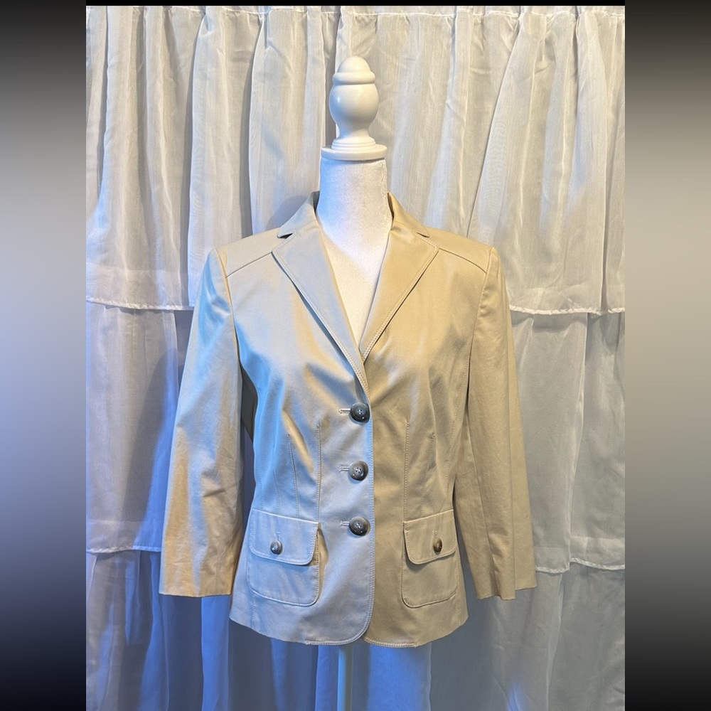 Ann Taylor Suit Jacket with Back Pleats